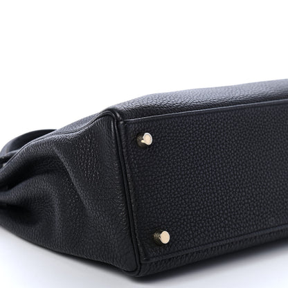 Hermes Togo Kelly Retourne 32 Black 8 of 15