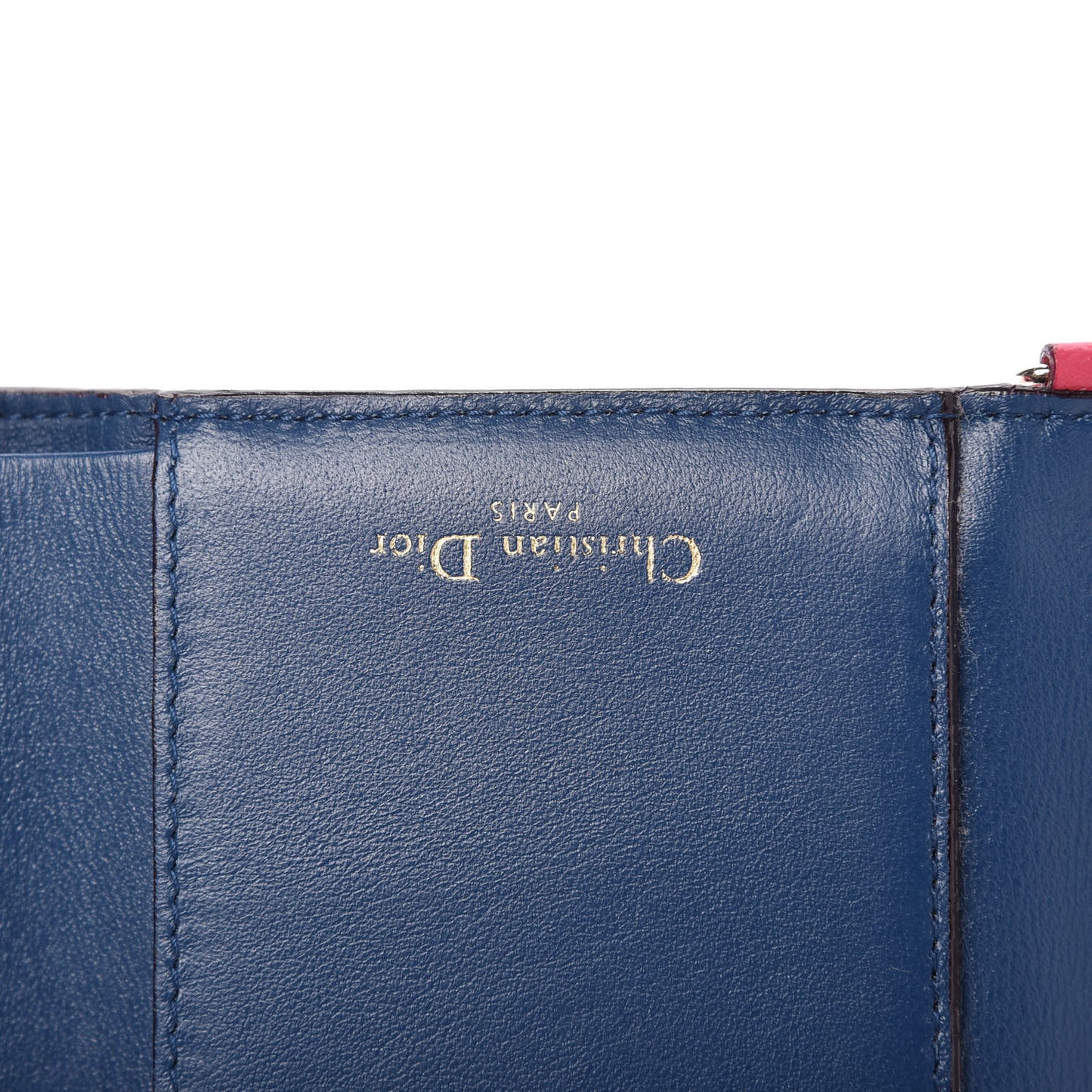 Bullcalf Diorissimo Medium Envelope Wallet Pink