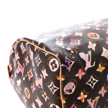 Louis Vuitton Watercolor Aquarelle Speedy 35 Brown 5 of 10