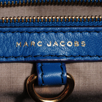 Marc Jacobs Calfskin Quilted Stam Blue 7 of 8