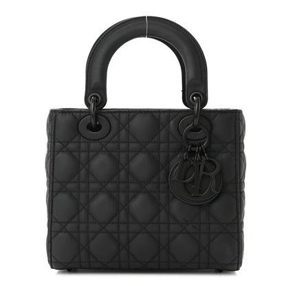 Christian Dior Ultra Matte Calfskin Cannage Small My ABCDior Lady Dior Black 1 of 17