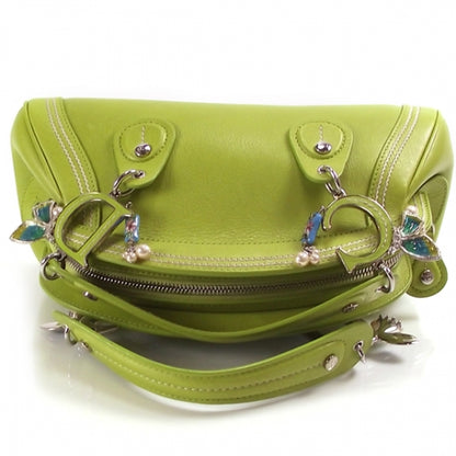 Christian Dior Leather Butterfly Pearls Bag 5 of 9