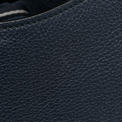Prada Vitello Daino Hobo Messenger Bag Baltico 10 of 10