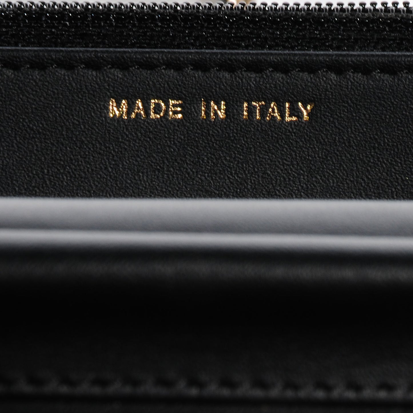 Caviar Quilted Boy Wallet On Chain WOC Black