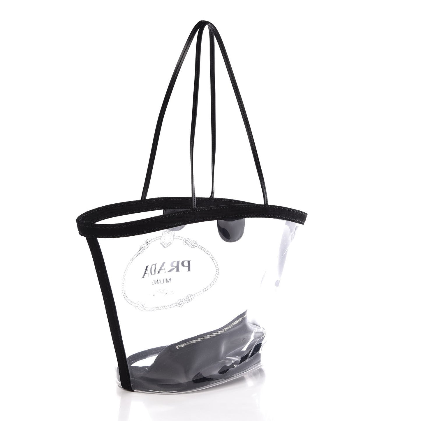 Plexiglass Canapa Shopper Tote Black