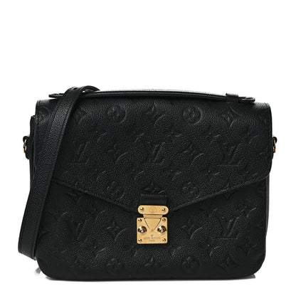 Louis Vuitton Empreinte Pochette Metis Black 1 of 8