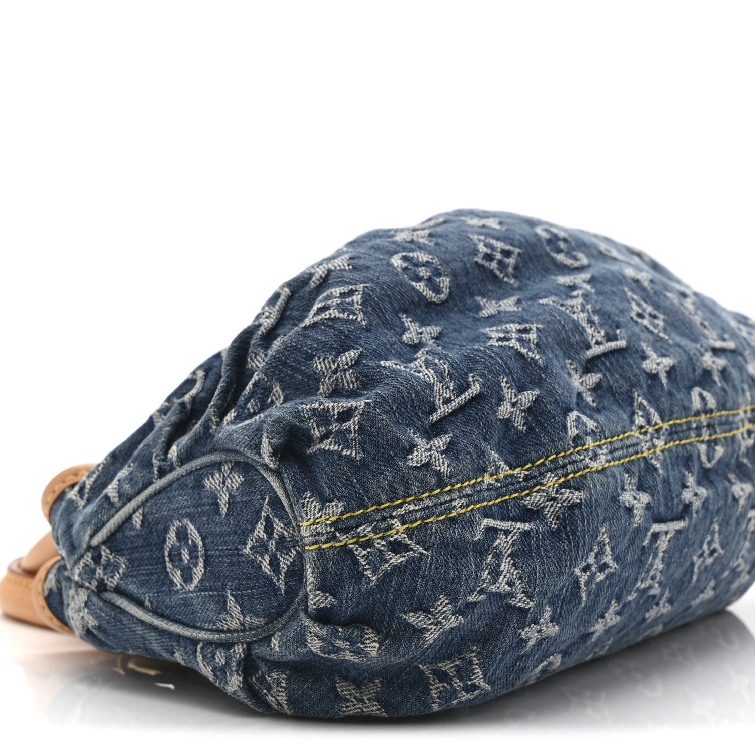Louis Vuitton Monogram Denim Pleaty  Blue 9 of 10