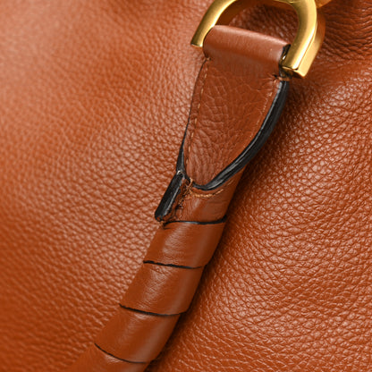 Chloe Calfskin Medium Marcie Satchel Tan 11 of 13