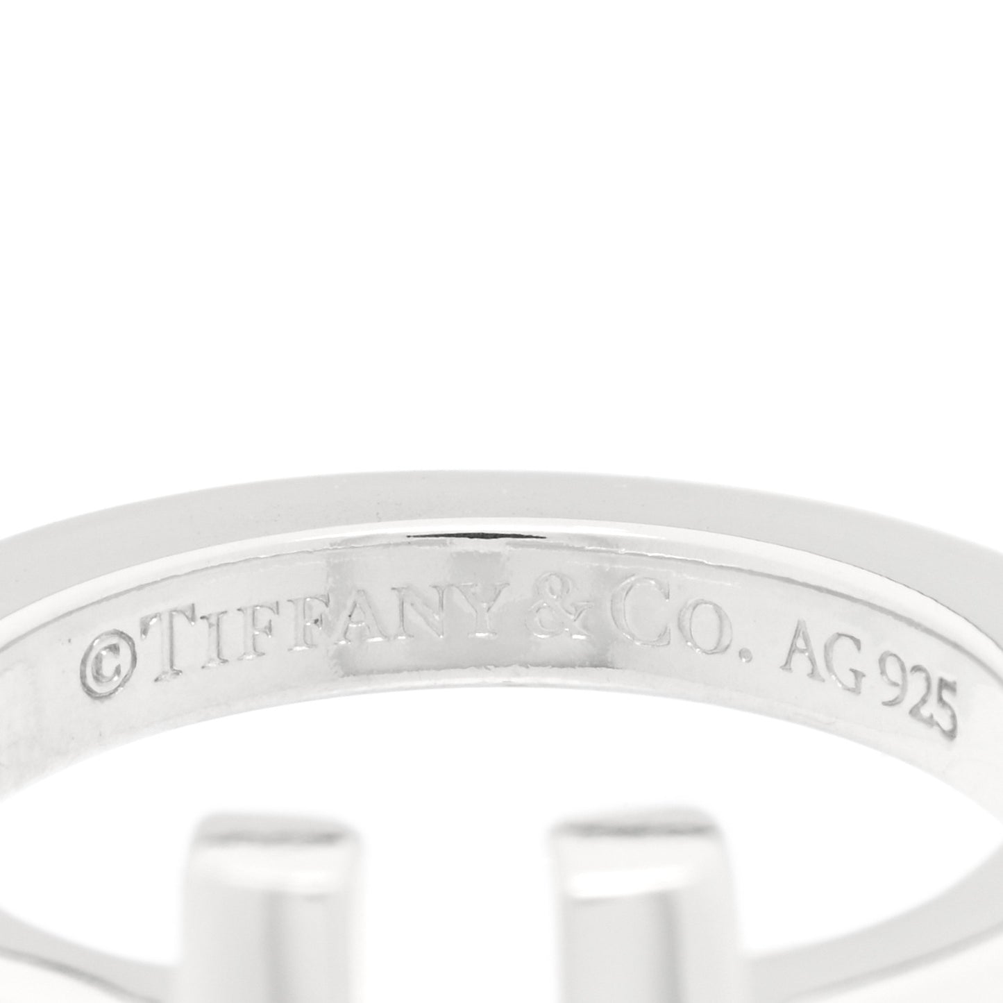 Sterling Silver T Square Ring 48 4.5