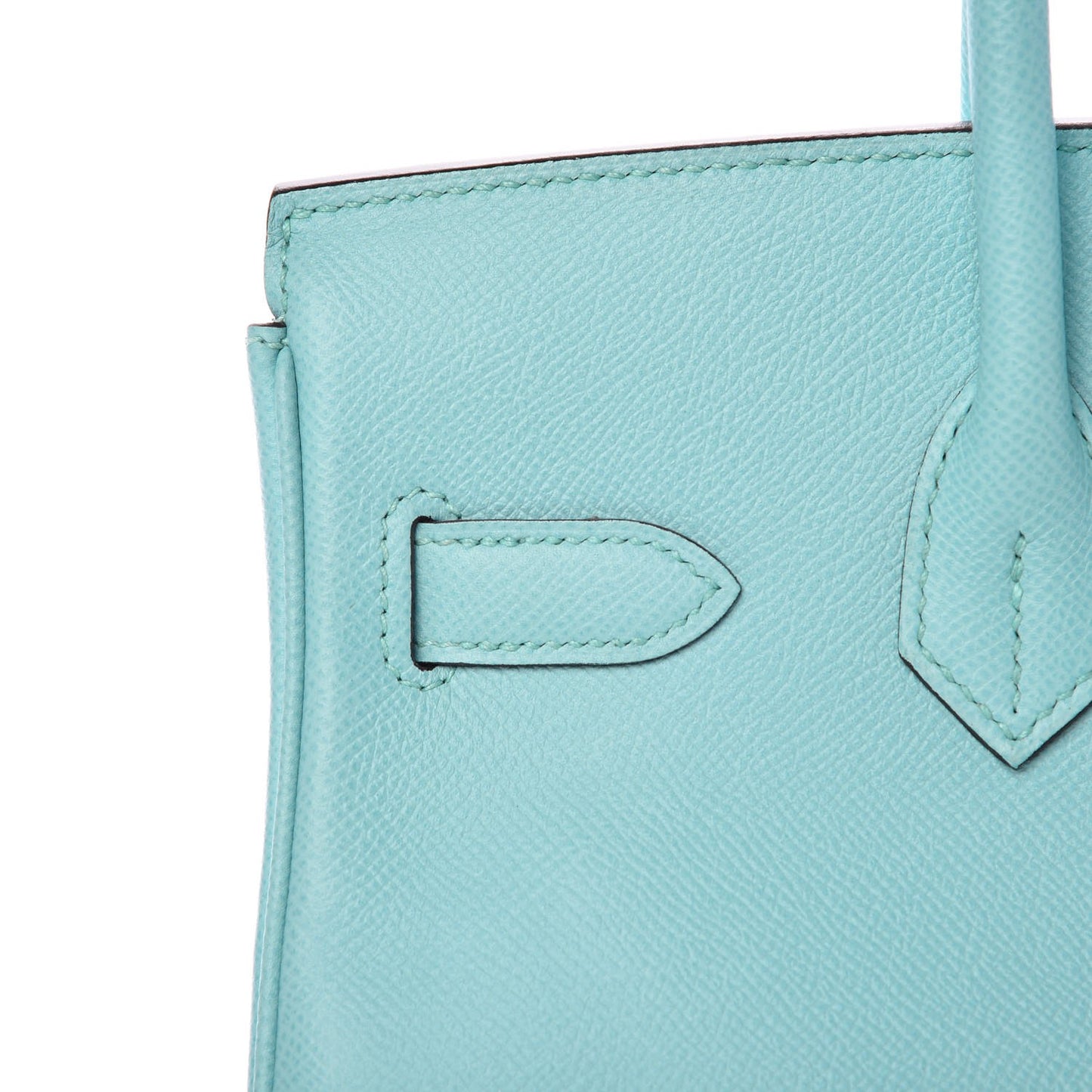 Epsom Birkin 30 Bleu Atoll