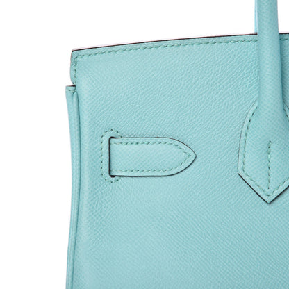 Hermes Epsom Birkin 30 Bleu Atoll 29 of 35