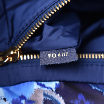 Louis Vuitton Nylon Monogram Ikat Noefull MM Grand Blue 7 of 9
