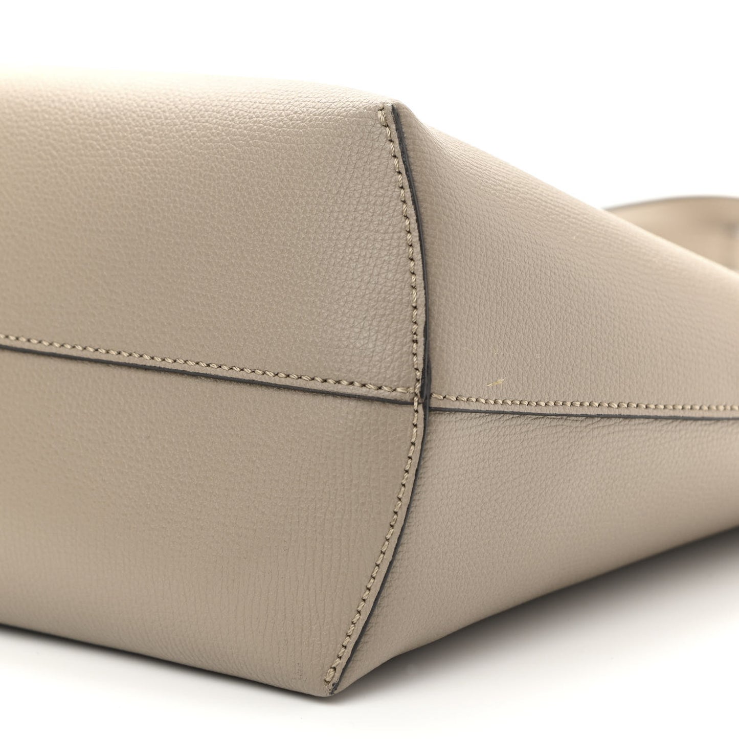 Vitello Vienna Enamel F is Fendi Shopping Tote Tortora Taupe