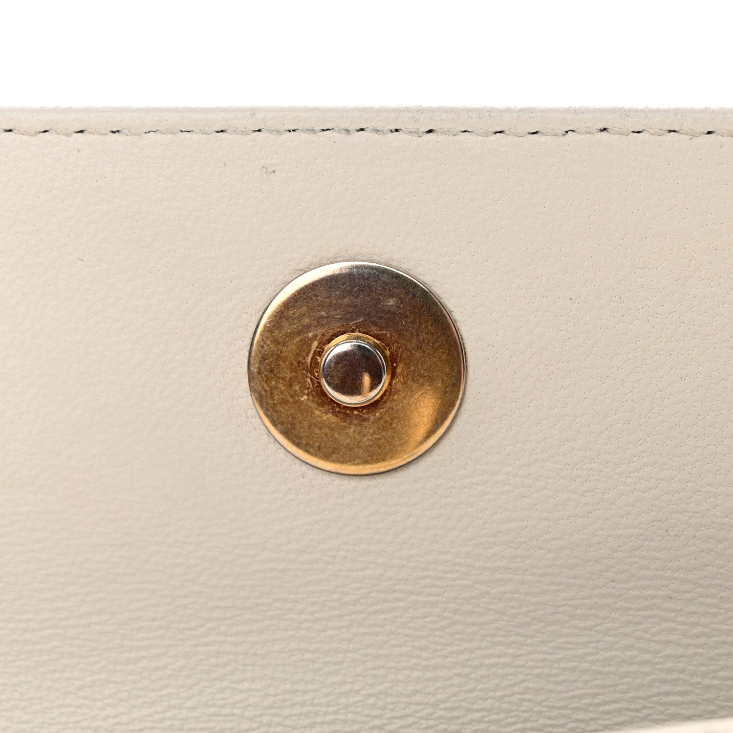Chanel Lambskin A Real Catch Flap Bag White 16 of 32