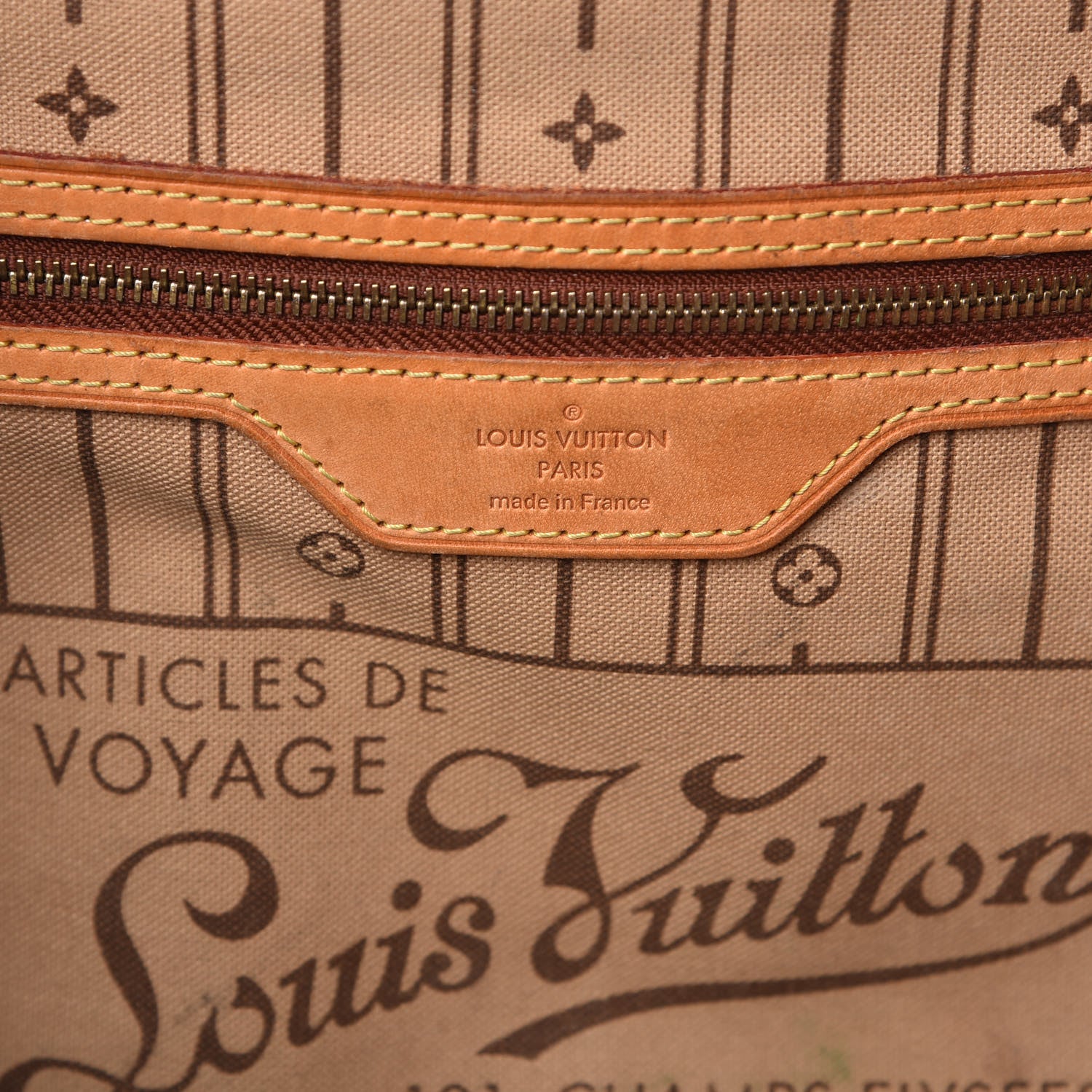Louis Vuitton Monogram Neverfull MM 7 of 23