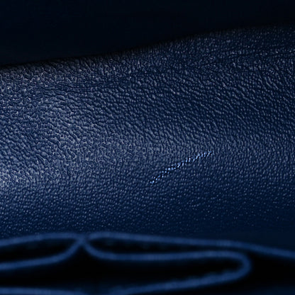 Chanel Denim Quilted Medium Double Flap Blue 10 of 10
