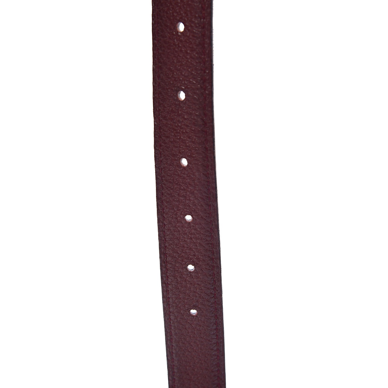 Hermes Box Togo 24mm Sydney Belt 85 Black Rouge H 4 of 7