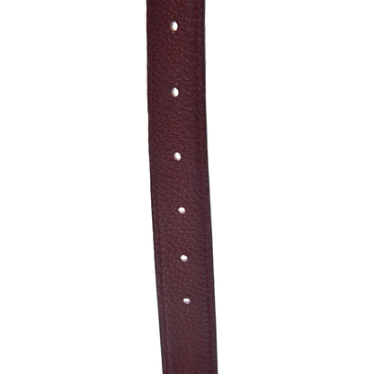 Hermes Box Togo 24mm Sydney Belt 85 Black Rouge H 4 of 7