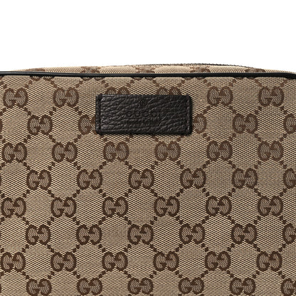 Gucci Monogram Belt Bag Dark Brown 8 of 12