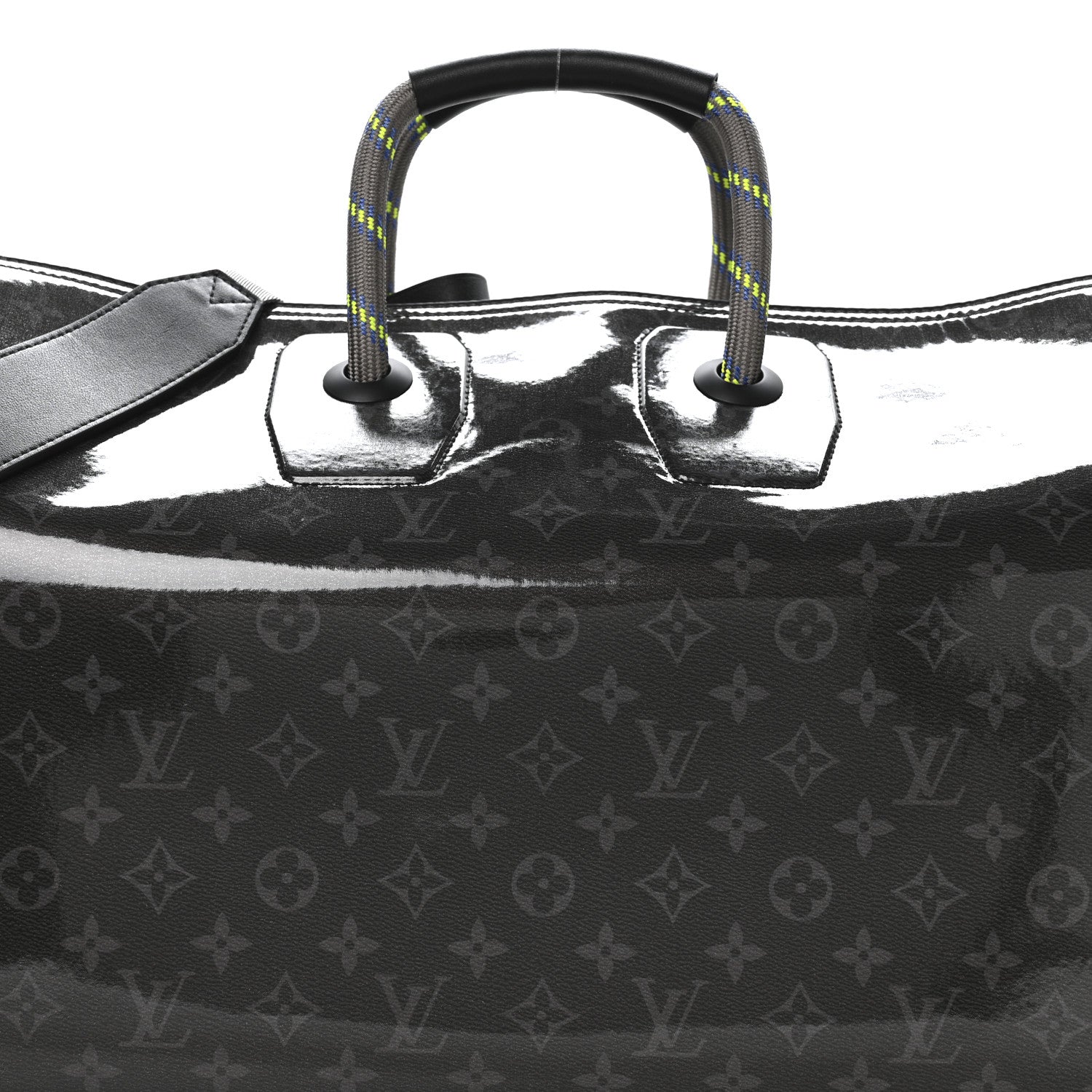 Louis Vuitton Monogram Eclipse Glaze Keepall Bandouliere 50 7 of 9