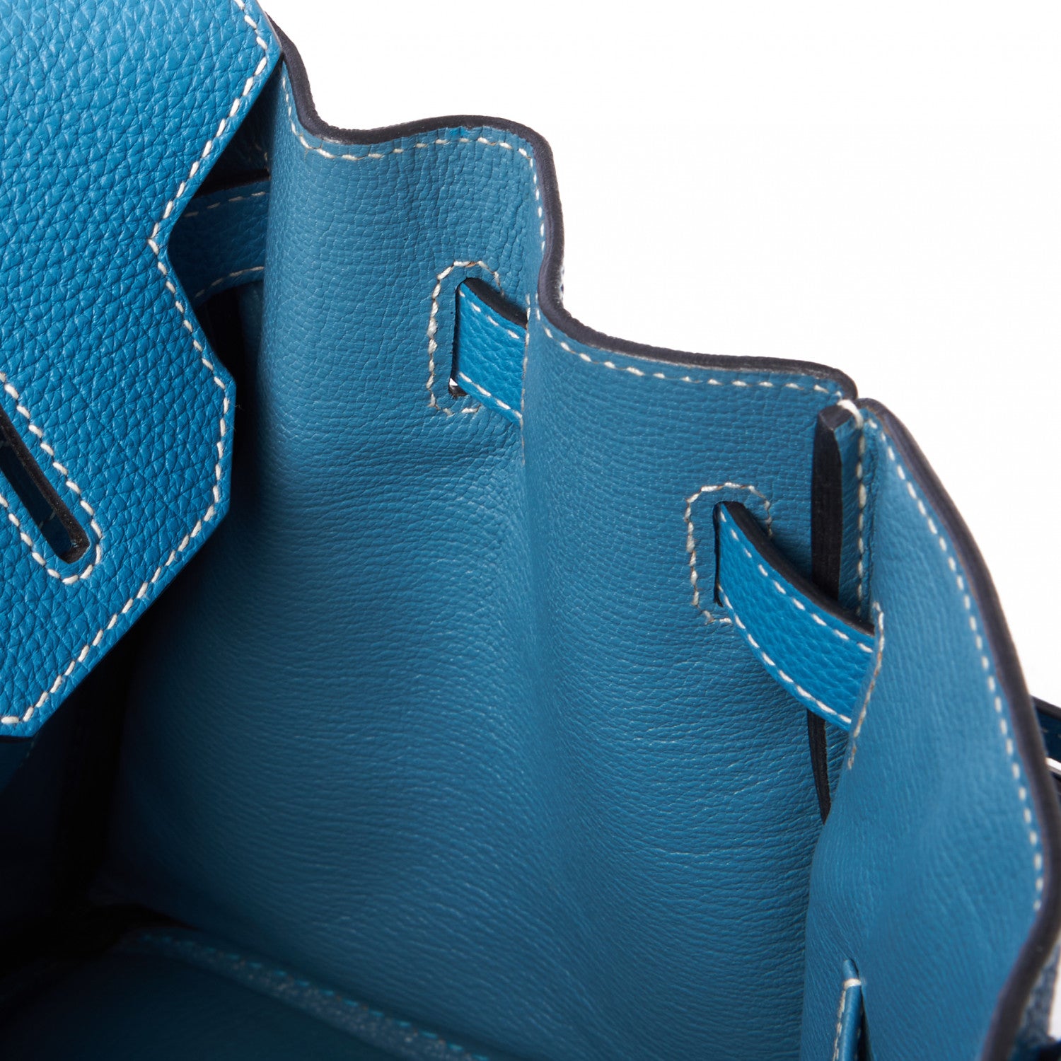 Hermes Togo Birkin 30 Blue Jean 18 of 29