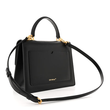 Off-White Calfskin Jitney 2.8 Virgil Abloh Shoulder Bag Black 3 of 14