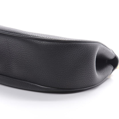 Chloe Grained Lambskin Drew Shoulder Bag Black 10 of 10