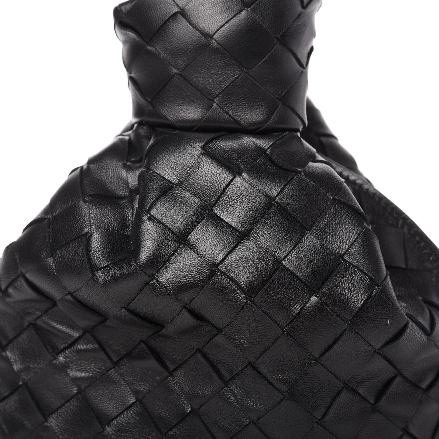 Nappa Intrecciato Mini BV Twist Black