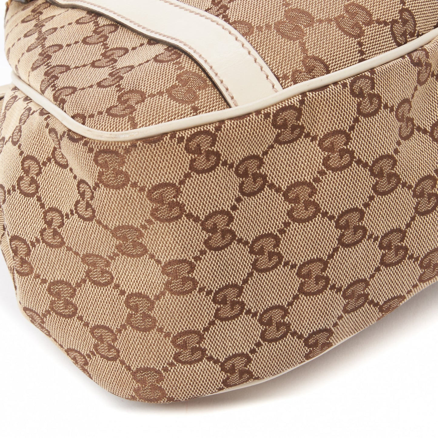 Monogram Medium GG Twins Shoulder Bag Off White