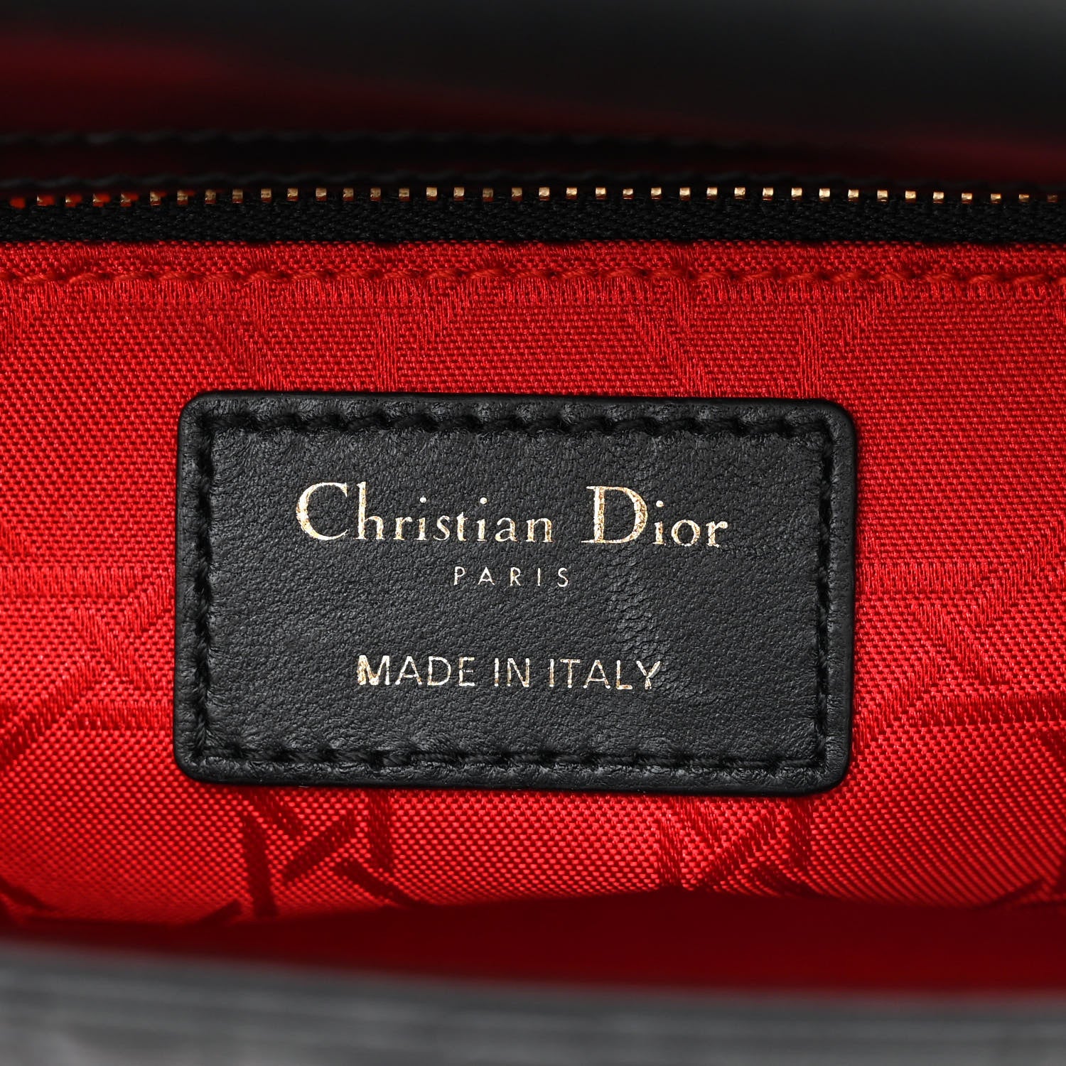 Christian Dior Lambskin Cannage Small My ABCDior Lady Dior Black 6 of 12