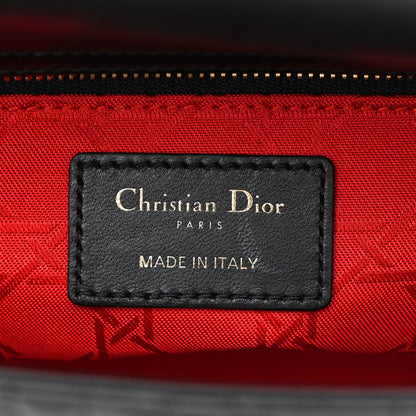 Christian Dior Lambskin Cannage Small My ABCDior Lady Dior Black 6 of 12