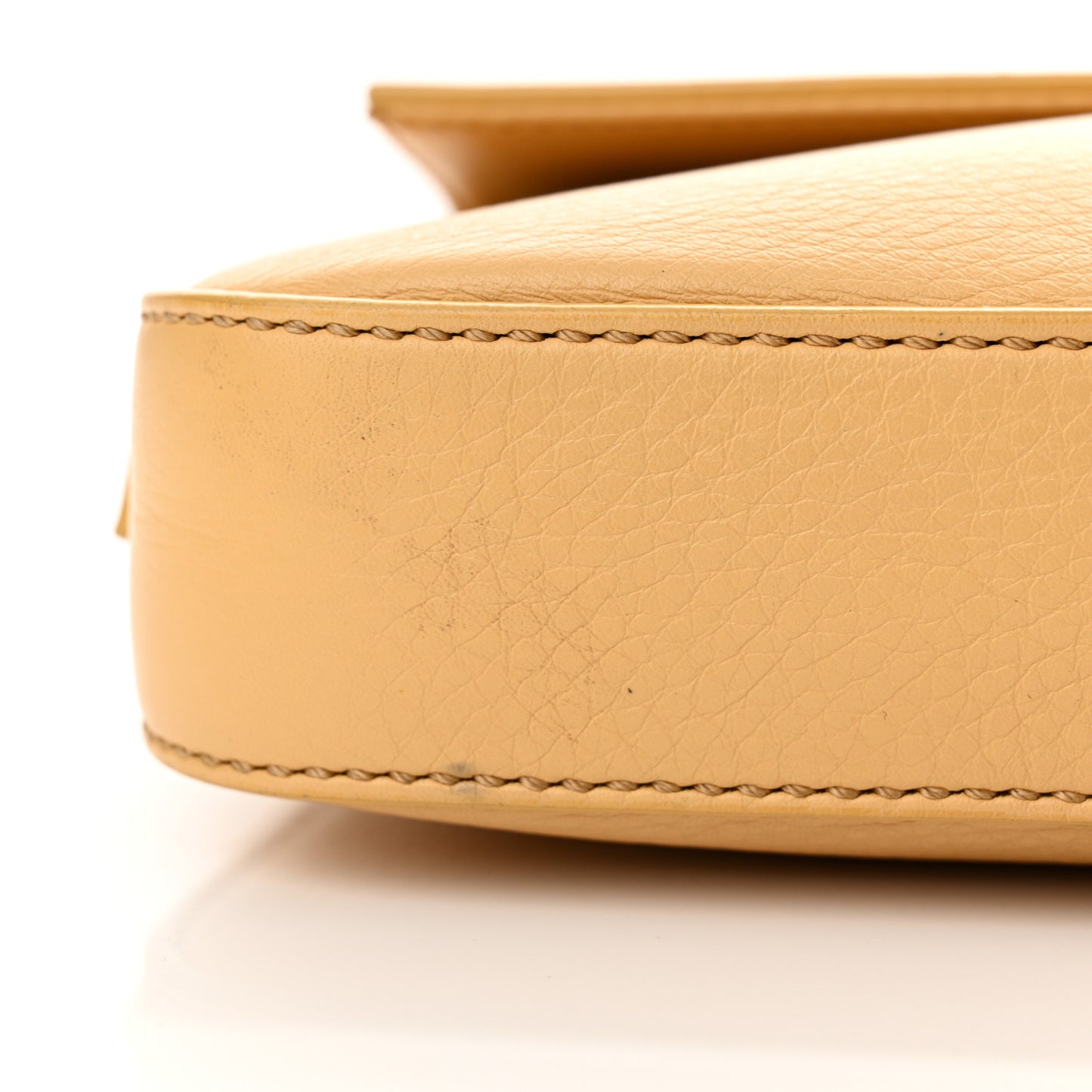 Vitello Enamel Interchangeable Strap Baguette Giallo Alchemy