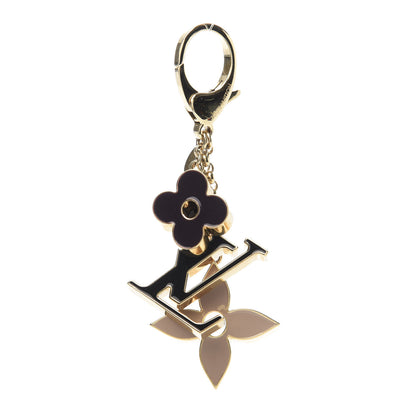 Louis Vuitton Fleur De Monogram Bag Charm Dore 1 of 6