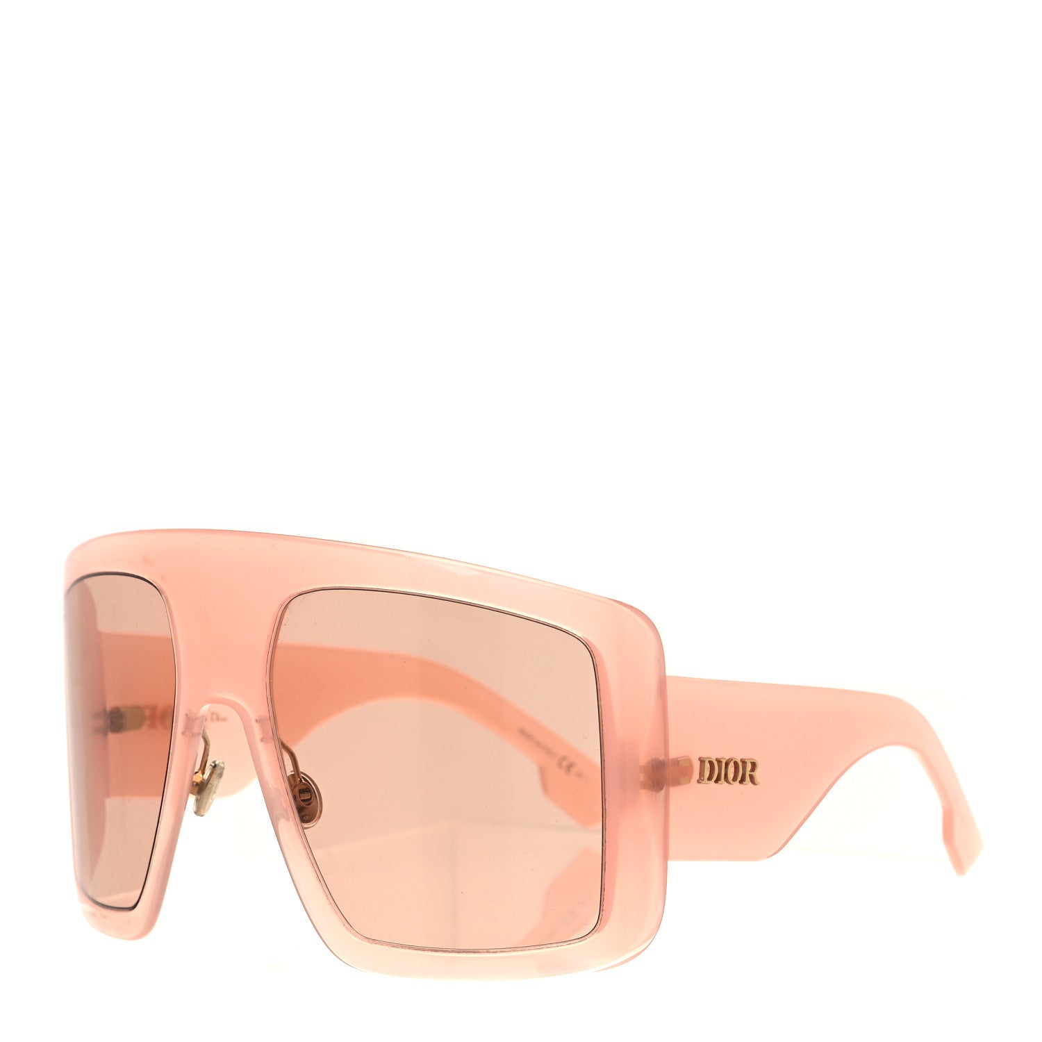 Christian Dior Acetate DiorSo Light 1 Shield Sunglasses Pink 1 of 6