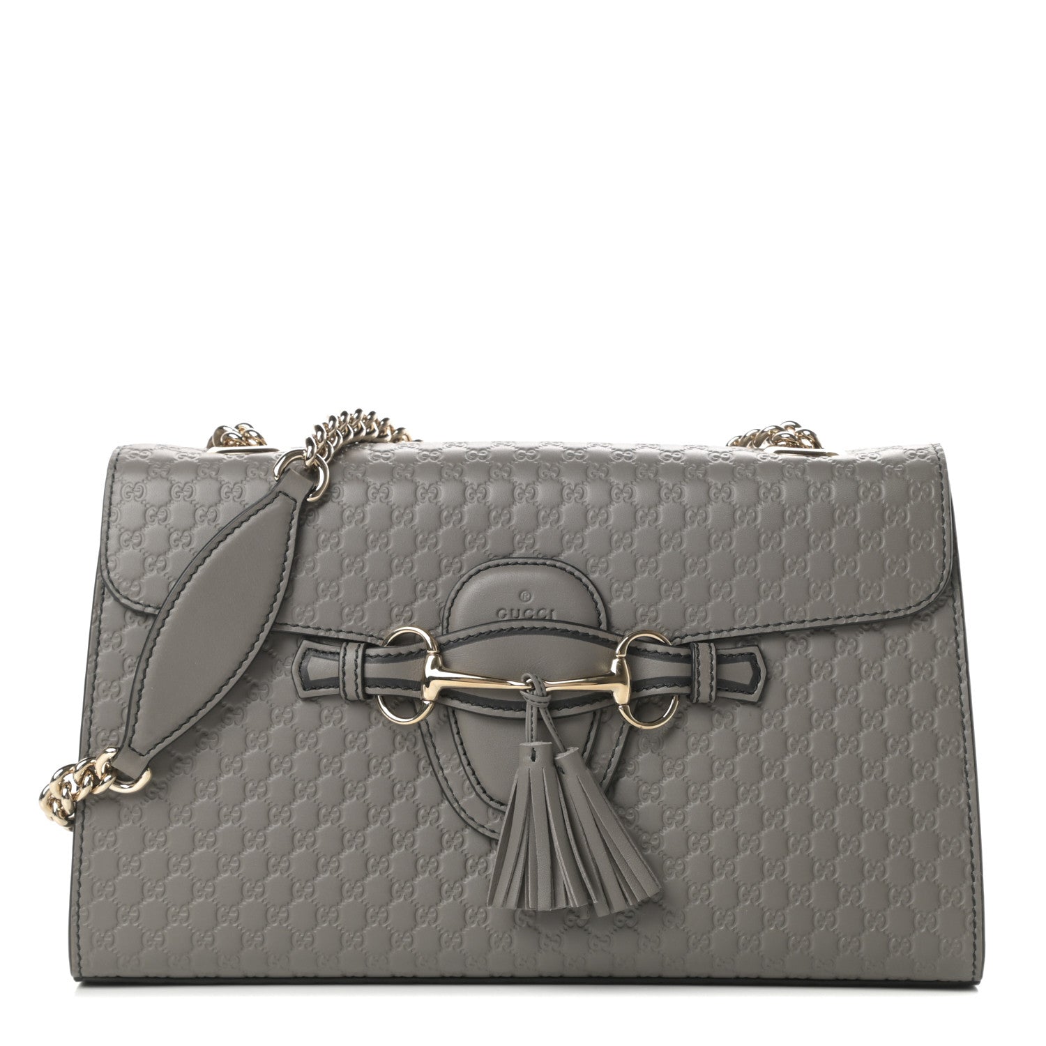 Gucci Soft Microguccissima Medium Emily Chain Shoulder Bag Loess 1 of 11