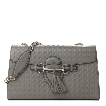 Gucci Soft Microguccissima Medium Emily Chain Shoulder Bag Loess 1 of 11