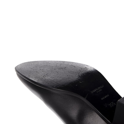 Saint Laurent Calfskin Rock Long Boots 35.5 Black 15 of 16