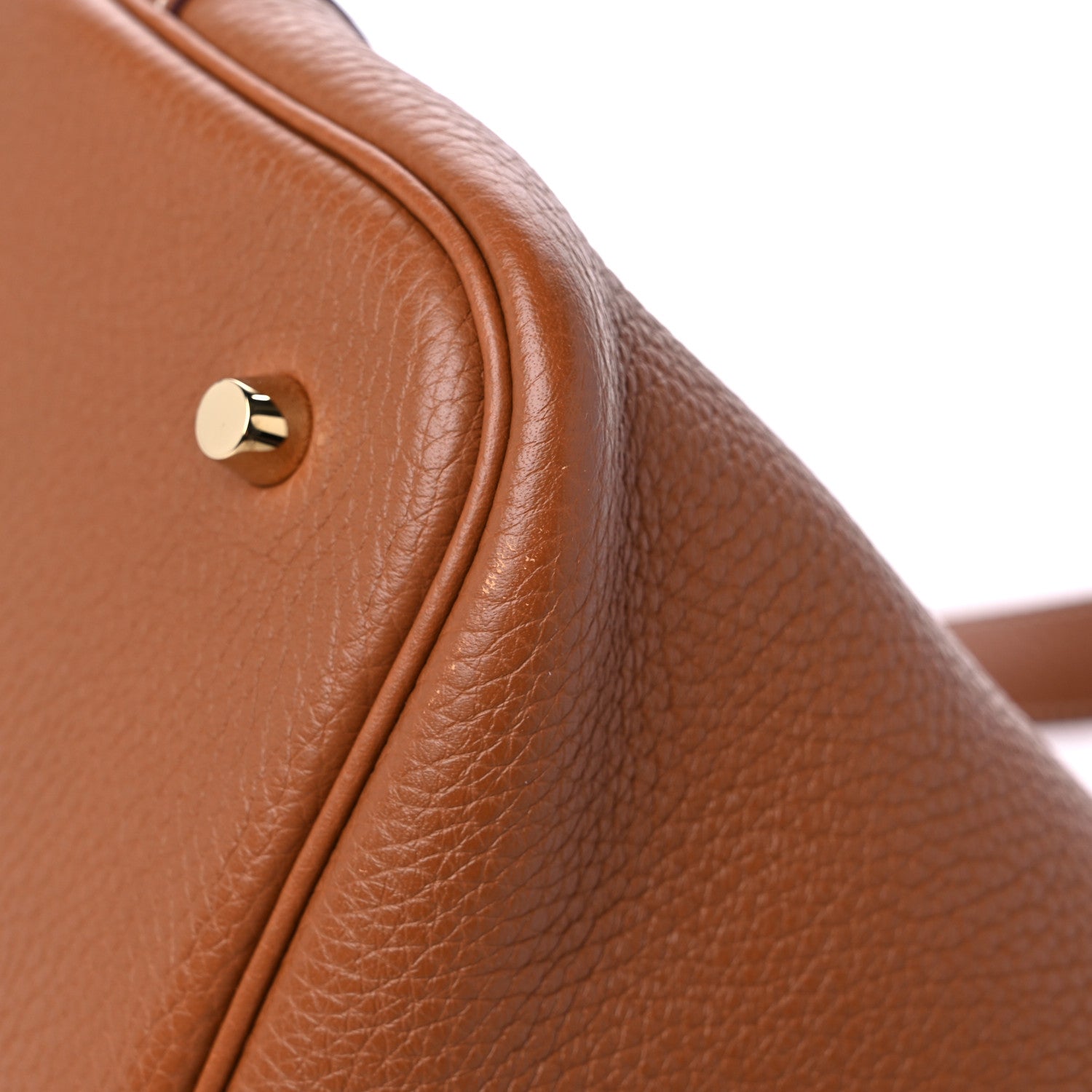 Hermes Taurillon Clemence Picotin Lock 22 MM Gold 8 of 12