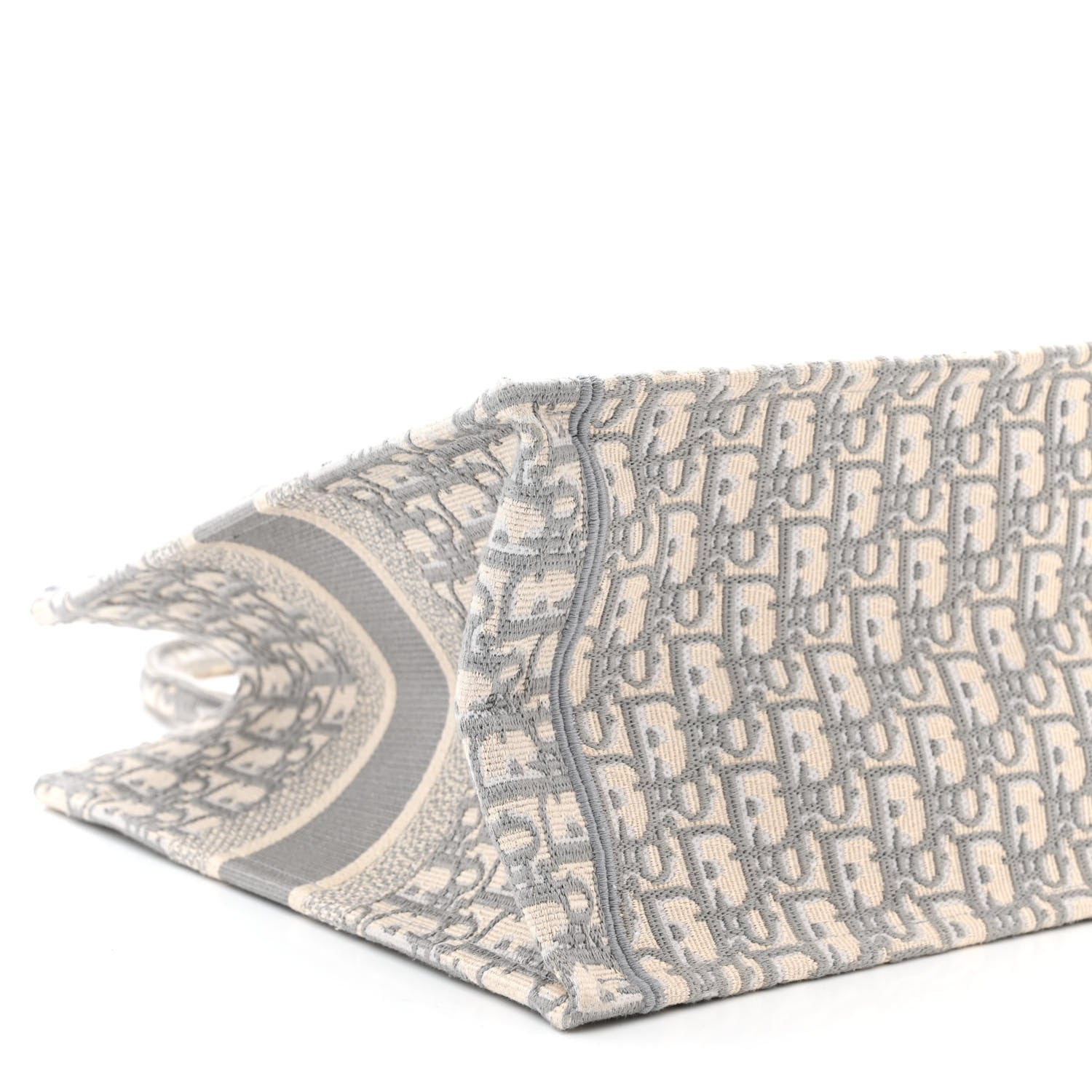 Christian Dior Oblique Medium Book Tote Grey 9 of 12