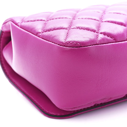 Versace Nappa Quilted Small Medusa Chain Crossbody Pink 11 of 12