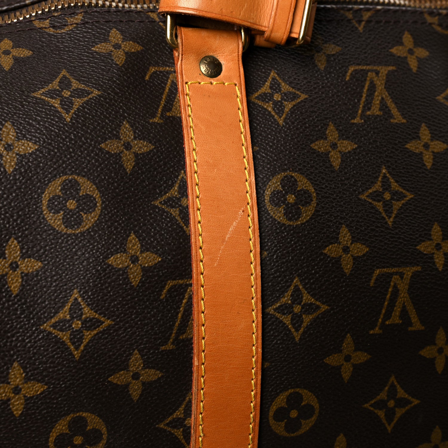 Louis Vuitton Monogram Keepall Bandouliere 55 15 of 20