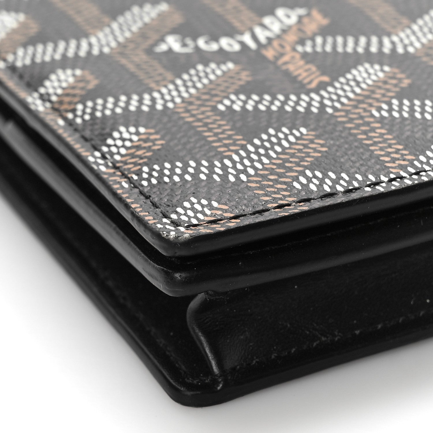 Goyard Goyardine Long Bi-Fold Wallet Black 7 of 9