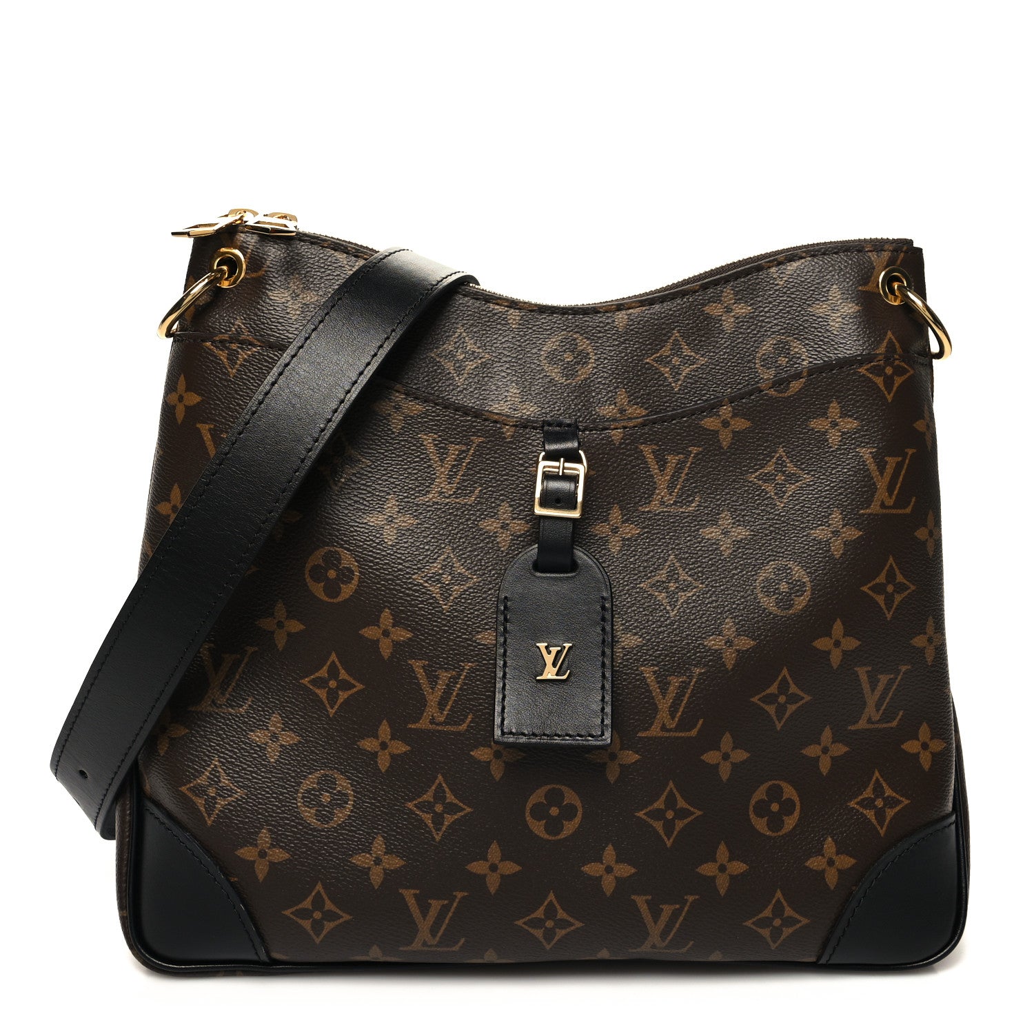 Louis Vuitton Monogram Odeon MM Black 1 of 9
