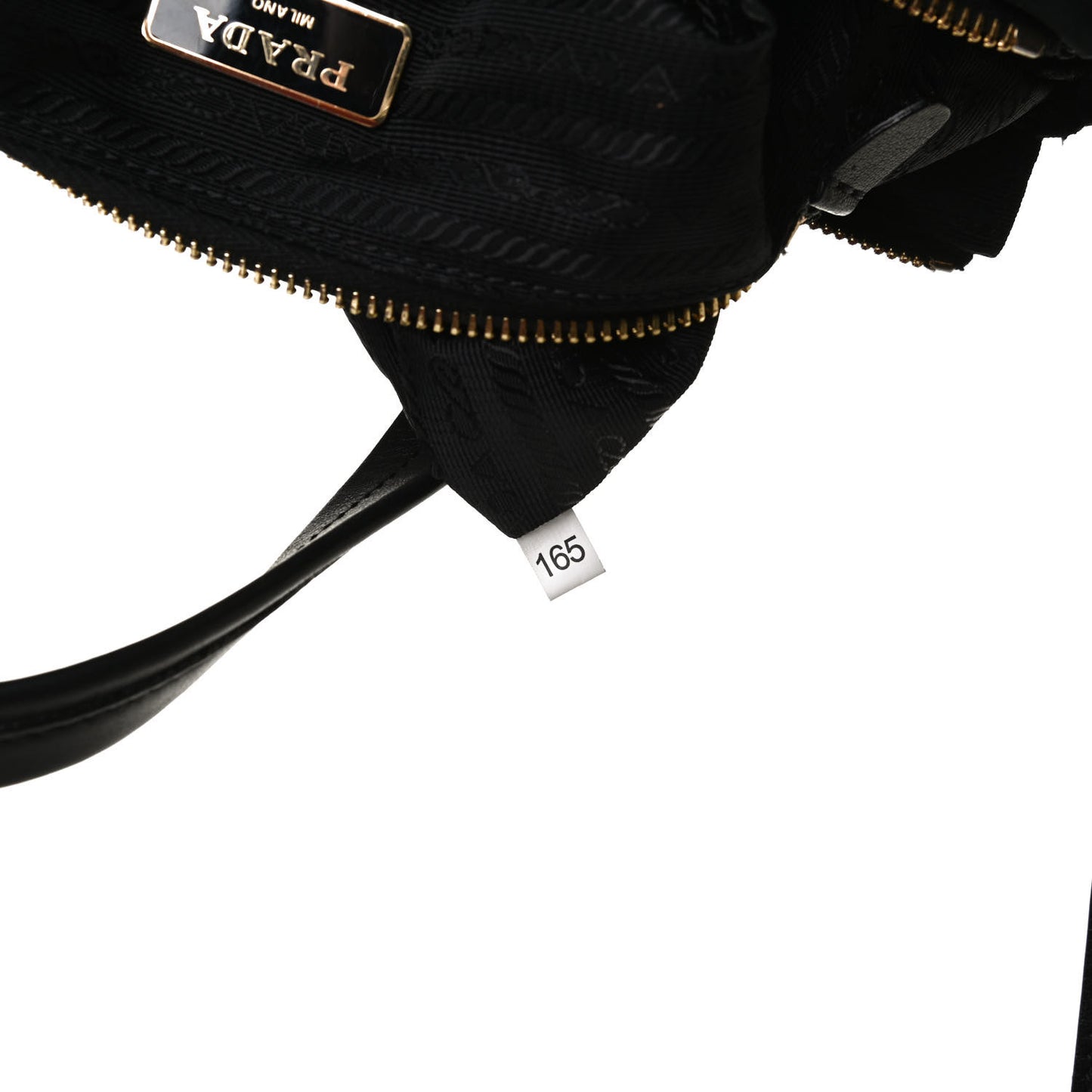 Nylon Soft Calfskin Tote Black