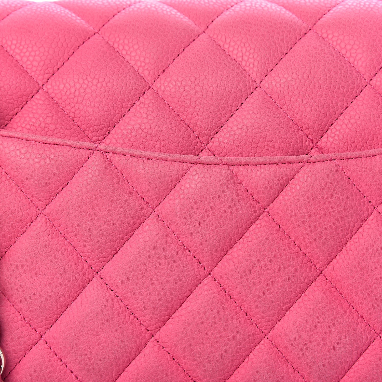 Chanel Iridescent Caviar Quilted Jumbo Double Flap Pink 10 of 16