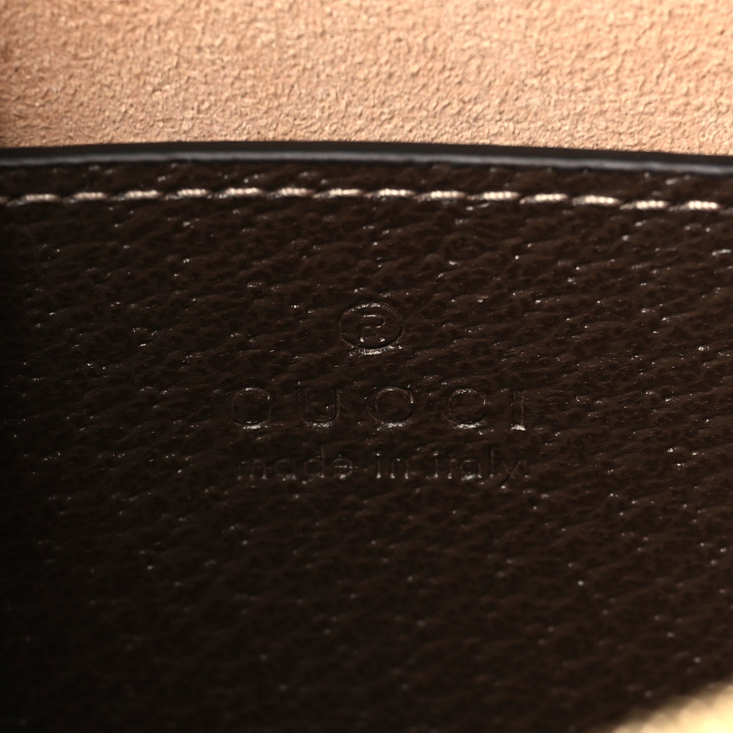 GG Supreme Monogram Web Mini Ophidia Shoulder Bag Brown