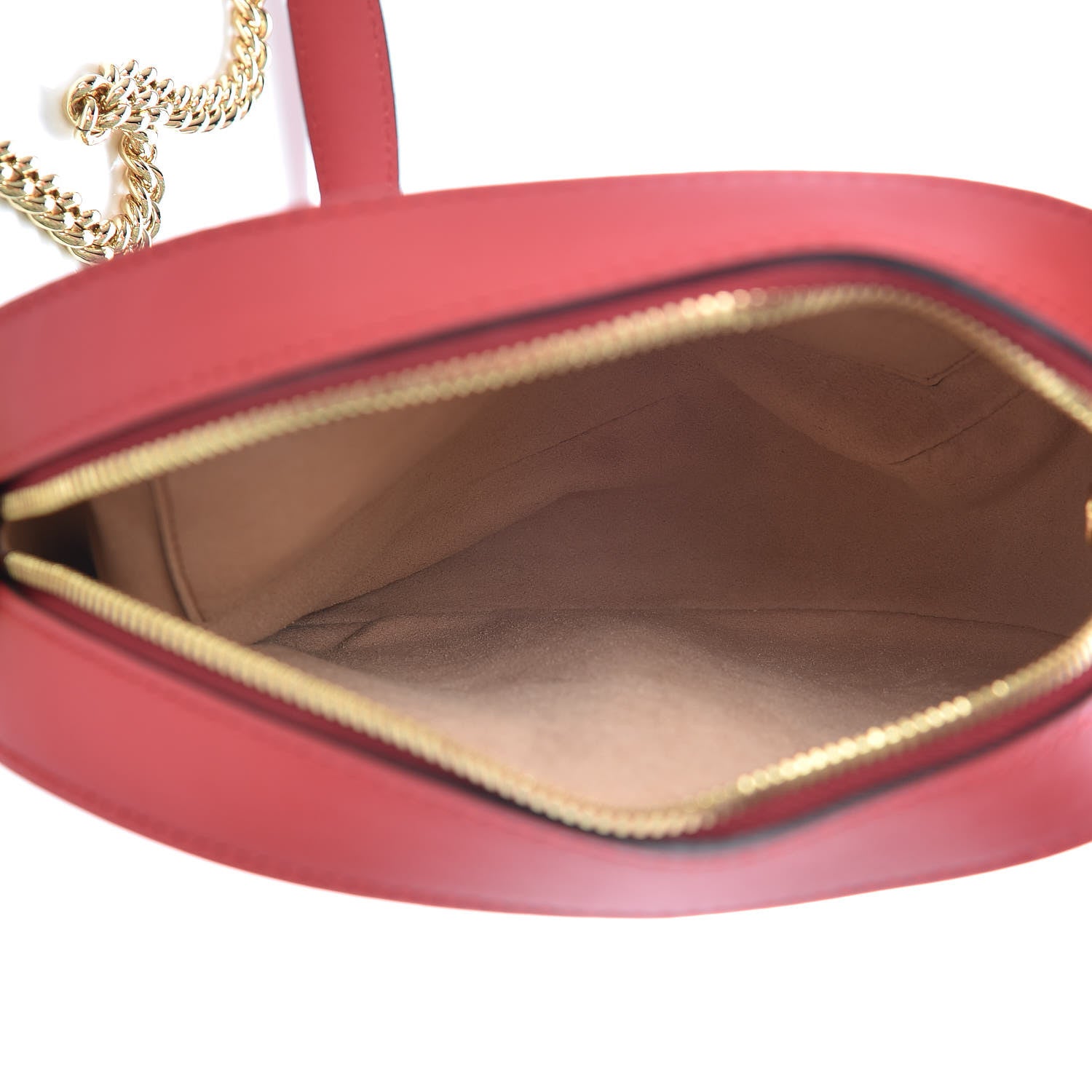 Gucci GG Supreme Monogram Blooms Mini Chain Shoulder Bag Beige Blue Navy Hibiscus Red 5 of 9