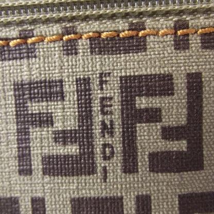 Fendi Zucca Spalmati Large Shopping Tote Tobacco 8 of 11