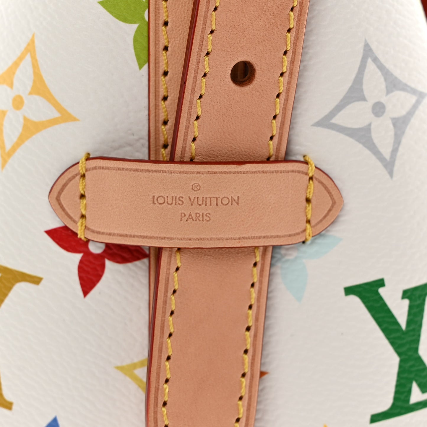 LV X TM Monogram Multicolor CarryAll PM White