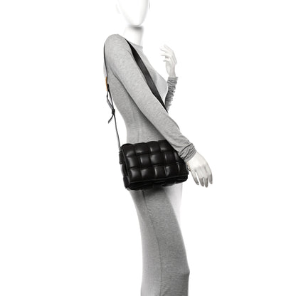 Bottega Veneta Nappa Maxi Intreccio Padded Cassette Crossbody Bag Fondente 2 of 15